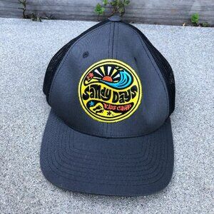 YUPOONG SANDY DAYS KIDS CAMP Trucker Hat Mens Grey California Pacific Pa…